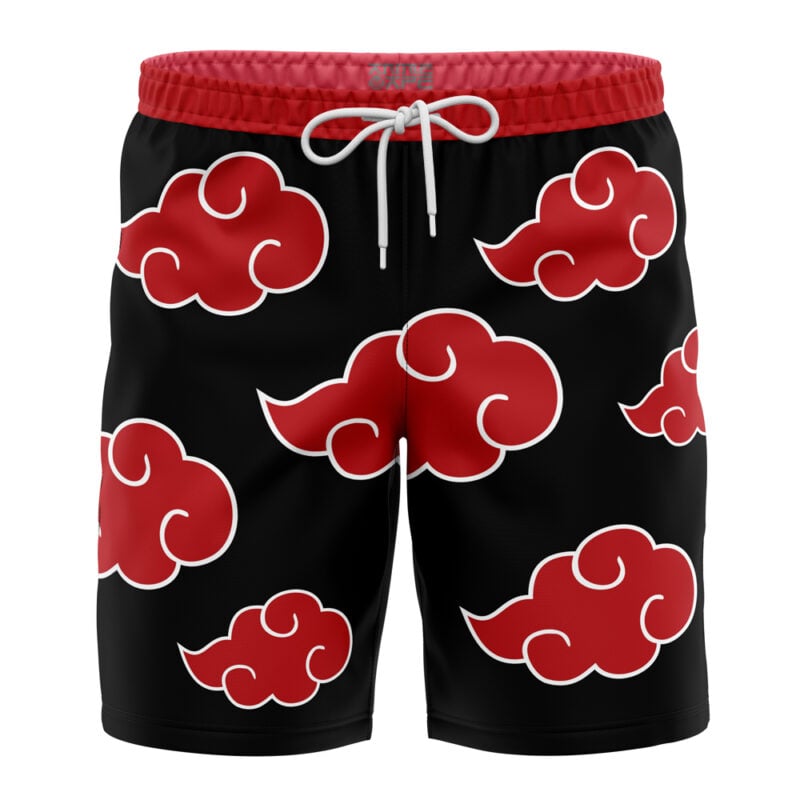 Naruto Akatsuki Board Shorts Swim Trunks - Image 4