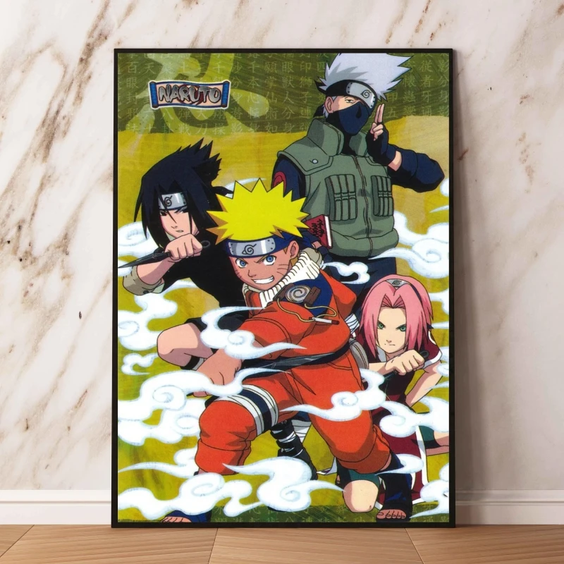 Naruto Anime Team 7 Wall Art