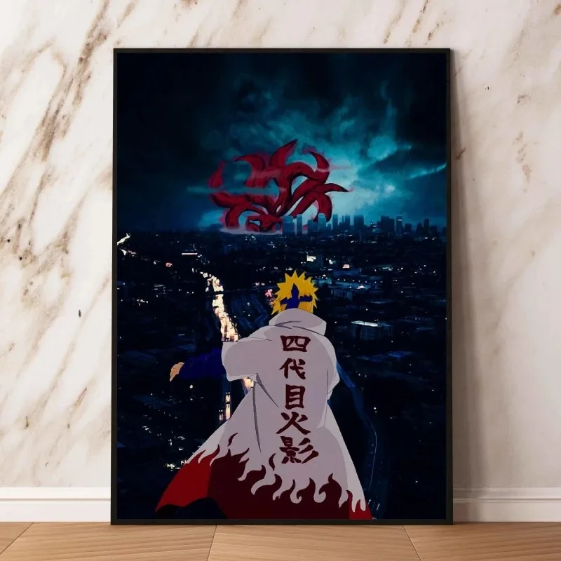 Canvas Painting Naruto Retro Wall Art