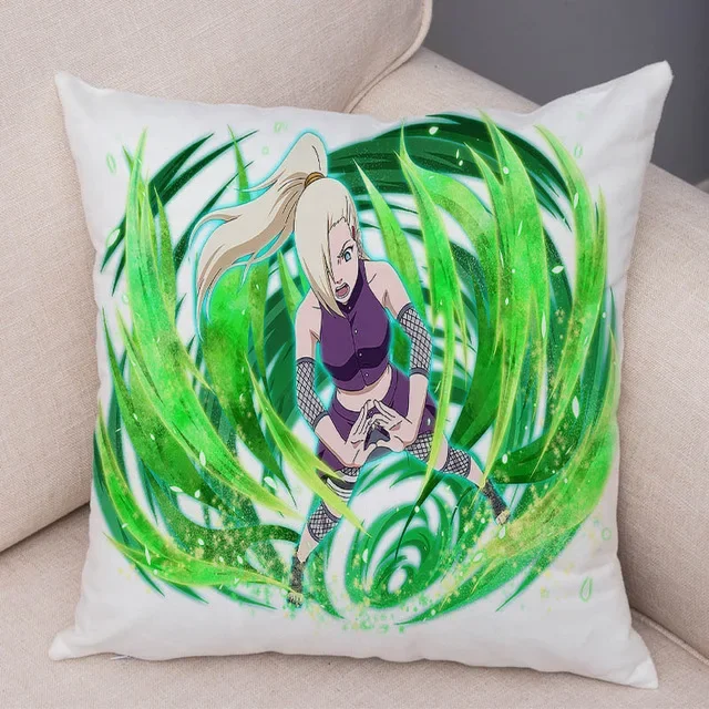 Naruto Anime Yamanaka Ino Throw Pillow