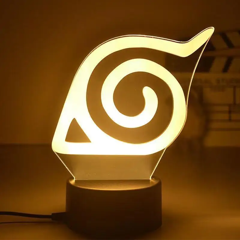 Naruto Anime Leaf Village Led Lamp