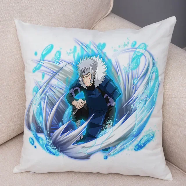 Naruto Anime Senju Tobirama Throw Pillow