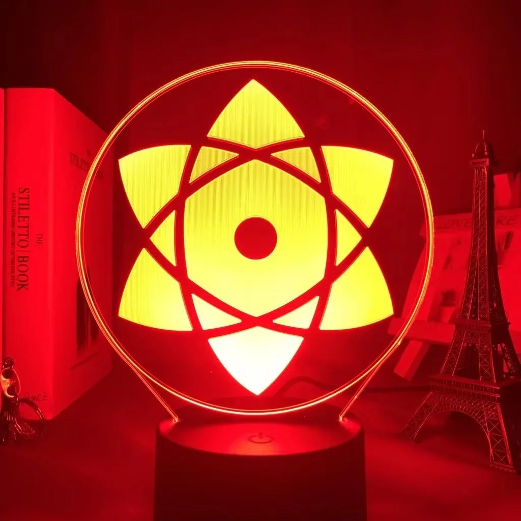 Japanese Anime Naruto Red Led Lamp