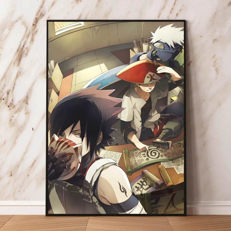 Naruto Anime Kakashi Wall Art