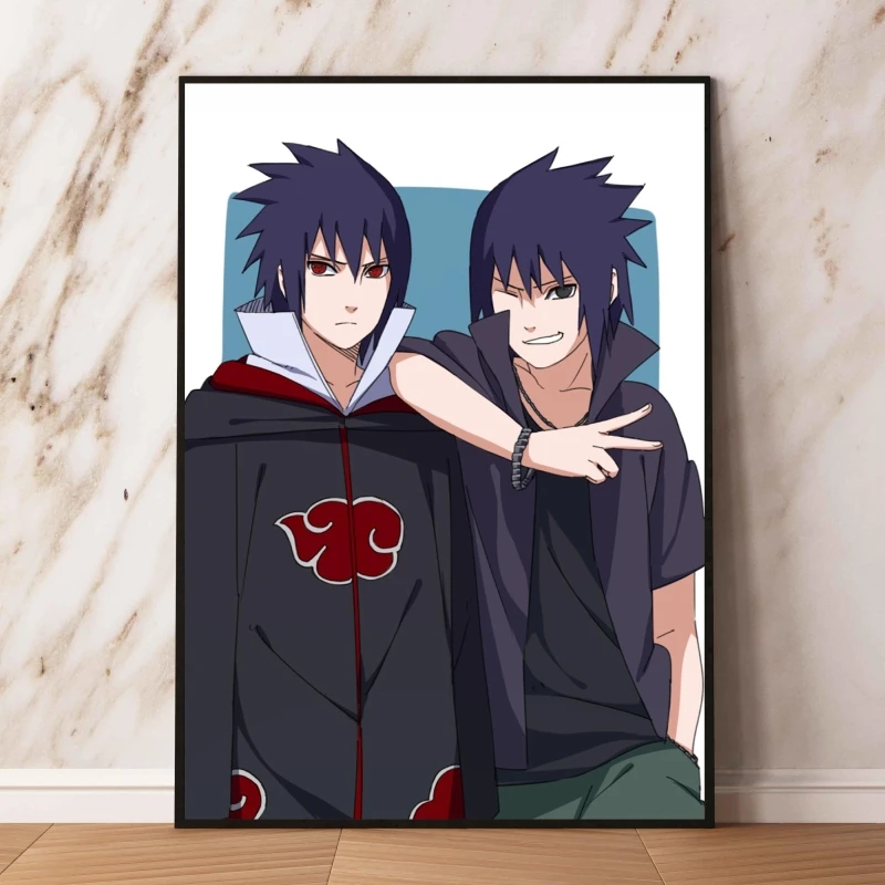Naruto Anime Uchiha Sasuke Wall Art