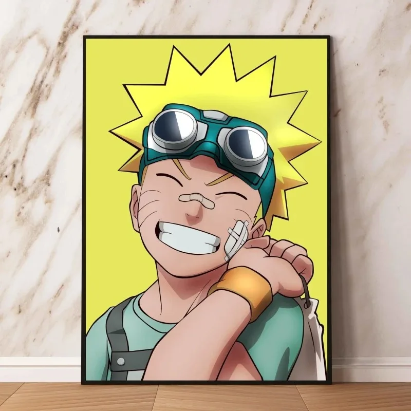 Canvas Painting Naruto Smile Wall Art