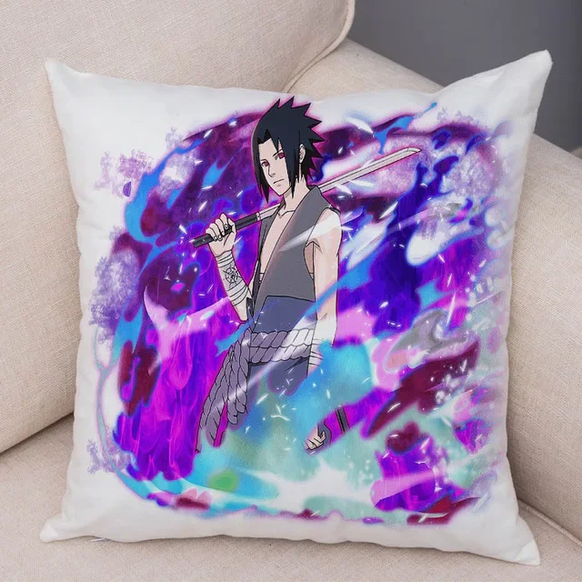 Naruto Anime Uchiha Sasuke Hot Design Pillow