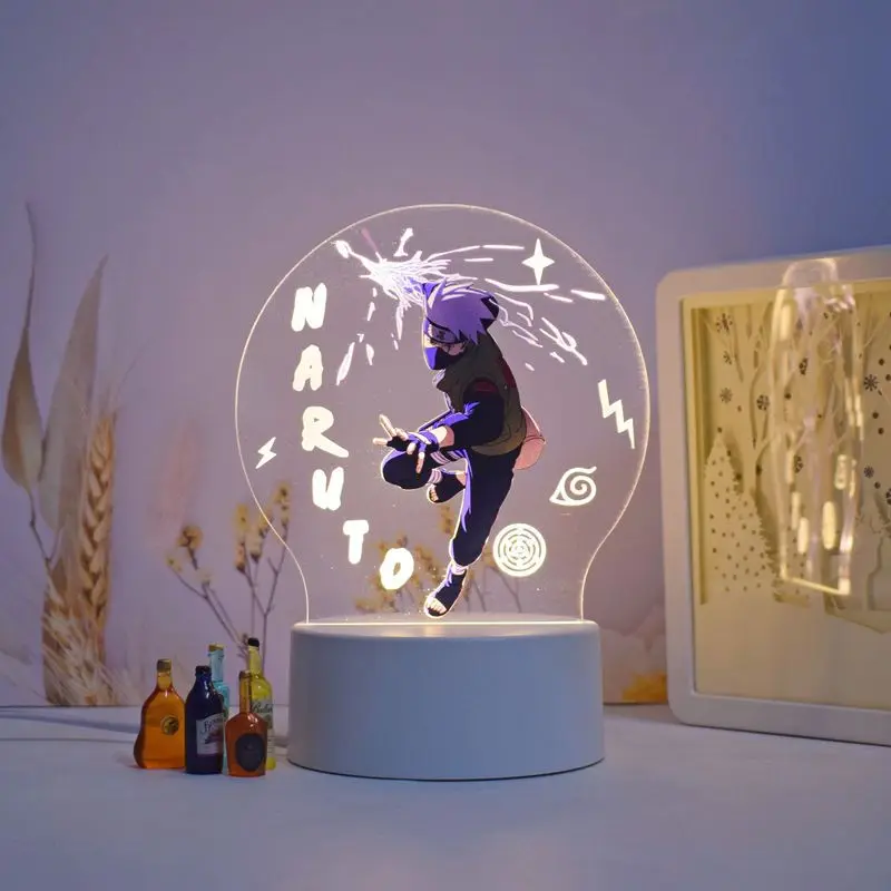 Hatake Kakashi Hot Anime Naruto Night Light
