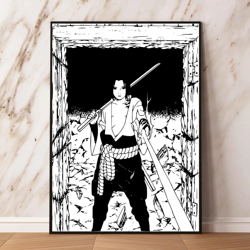 Naruto Uchiha Sasuke New Design Wall Art