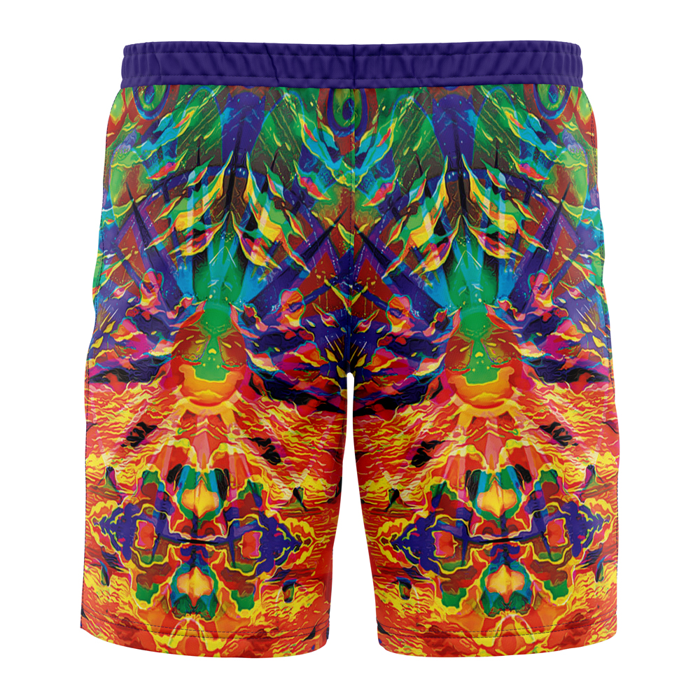 Trippy Naruto Board Shorts Swim Trunks - Image 3