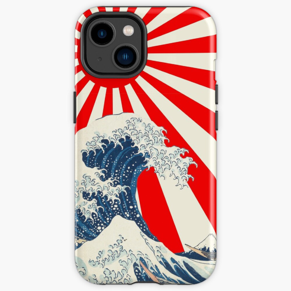Rising Sun With Wave Iphone Case