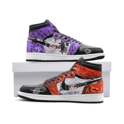 itachi and sasuke uchiha susano naruto jd1 shoes - Naruto UK Shop