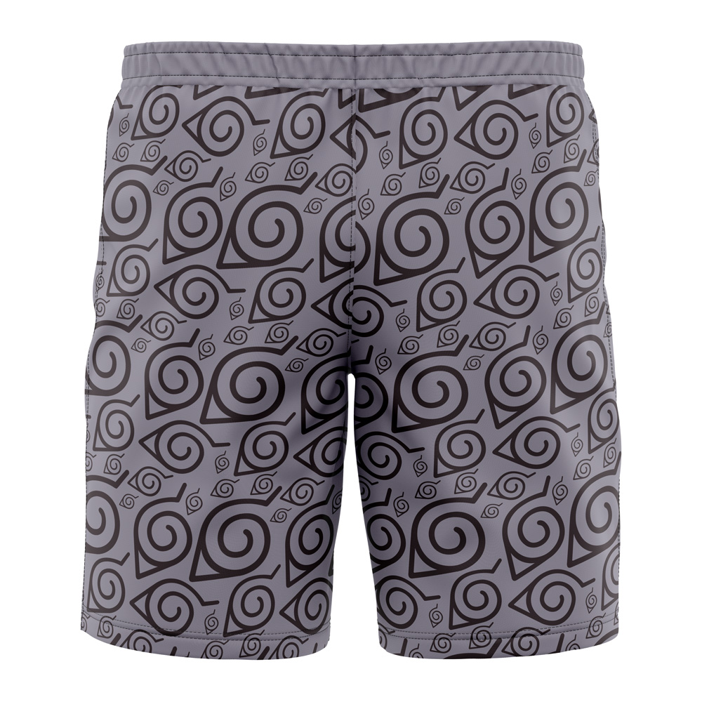 Konoha Naruto Shorts Swim Trunks - Image 4