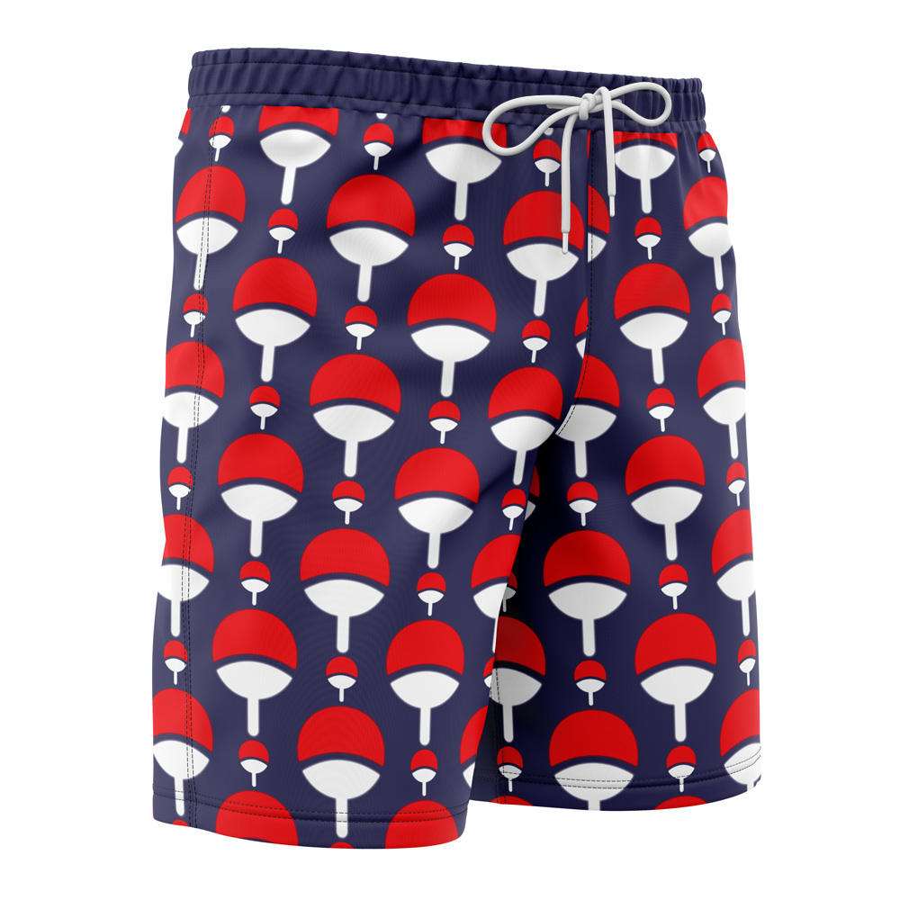 Uchiha Naruto Board Shorts Swim Trunks - Image 3