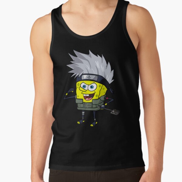 Ninja Spongebob Tank Top
