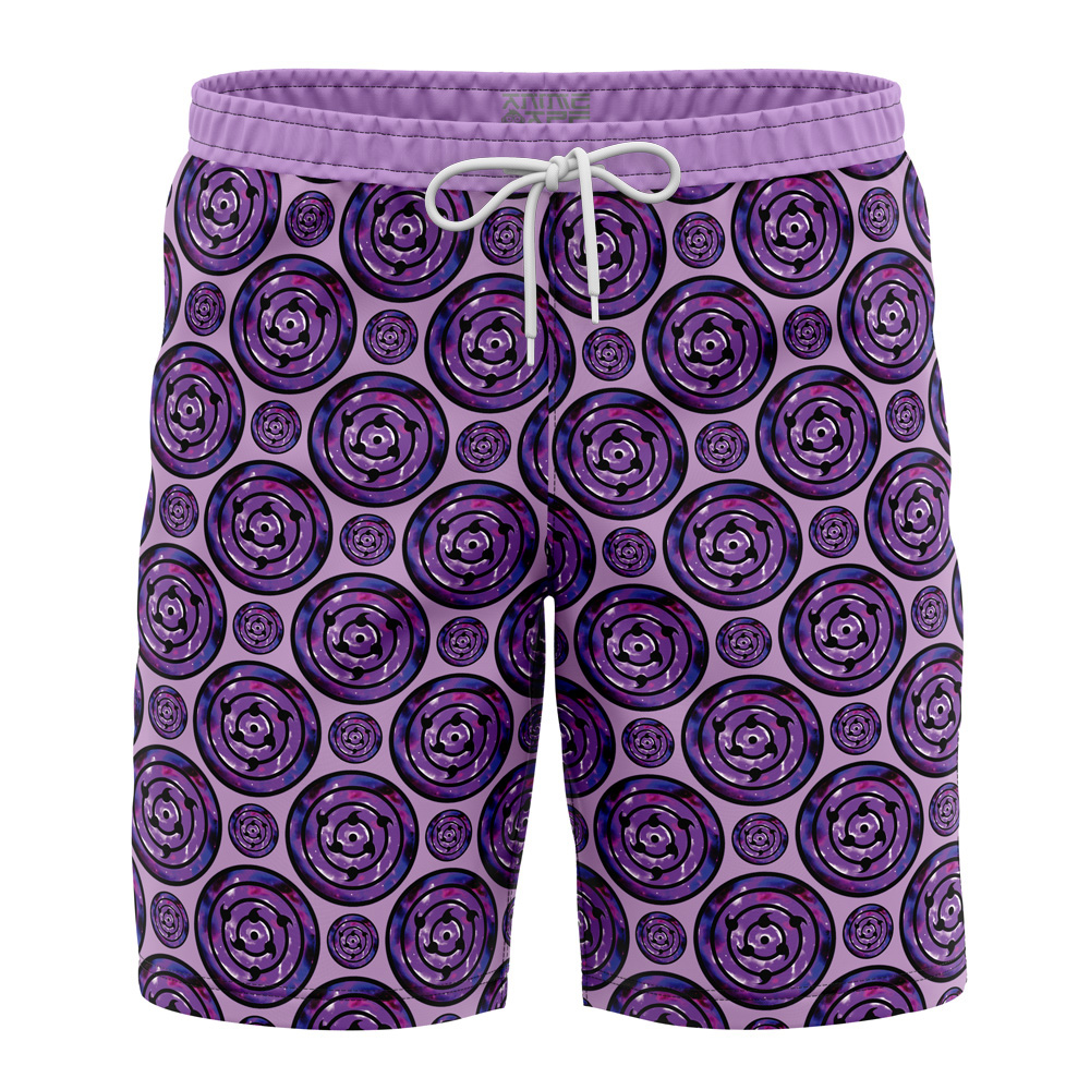 Rinnegan Naruto Shorts Swim Trunks