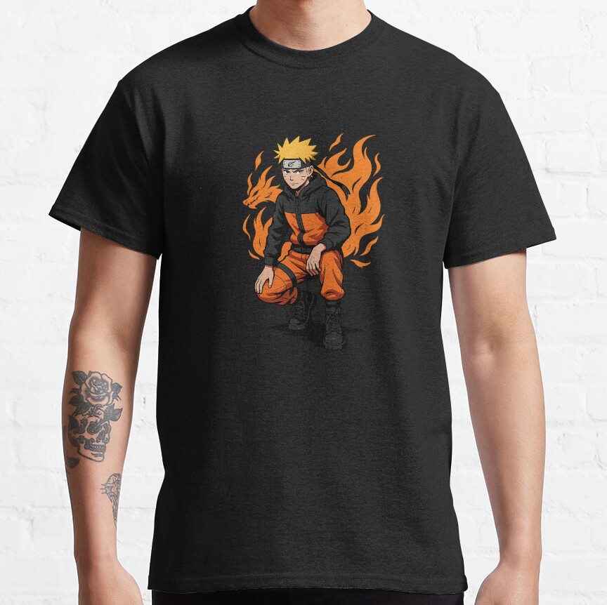Naruto Uzumaki Anime Premium Streetwear T-shirt - Image 2