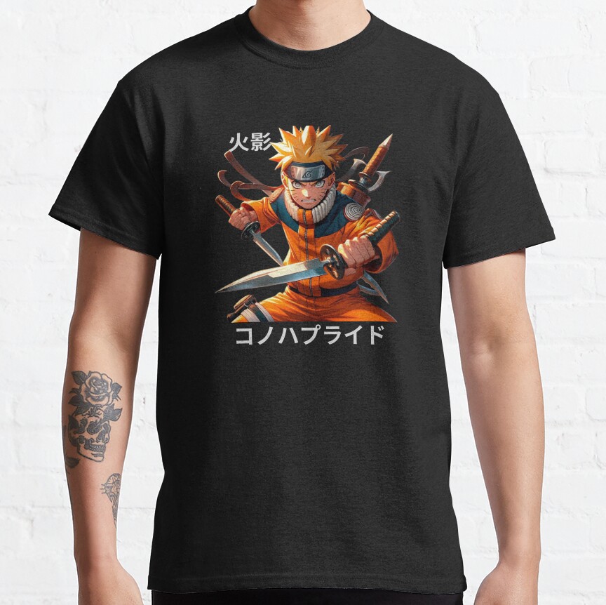 Classic Ninjalife T Shirt Hokageinthemaking Shinobiway Ninjalegacy Shinobisoul Poweroffriendship Hiddenvillagehero Chakrachampion Animeadventure Ramenlover T-shirt