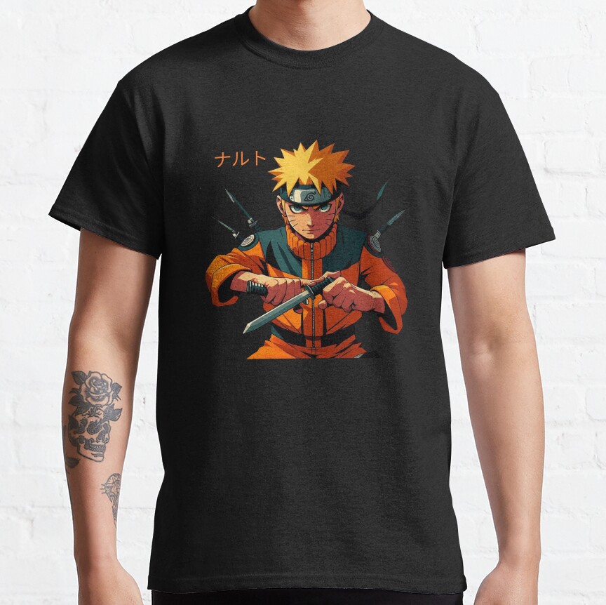 Classic T Shirt Ninja Legacy Rise Of The Hokage Ninjalife Hokageinthemaking Shinobiway Hiddenleafhero Believeit Ninjalegacy Animewarrior Konohapride Chasingdreams T-shirt