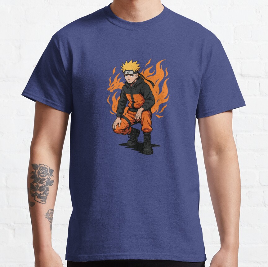 Naruto Uzumaki Anime Premium Streetwear T-shirt - Image 5