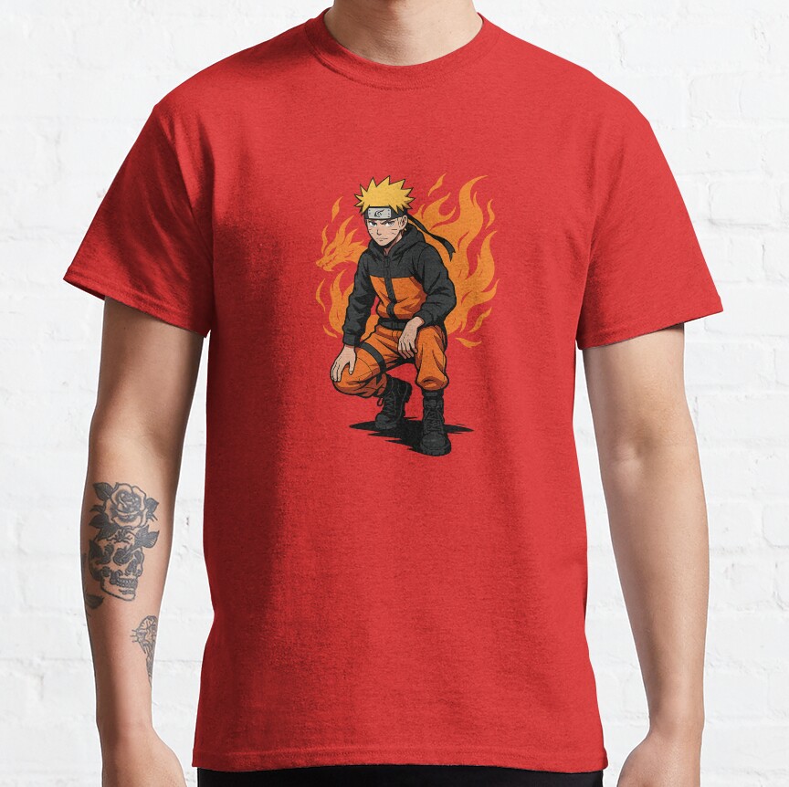 Naruto Uzumaki Anime Premium Streetwear T-shirt - Image 6