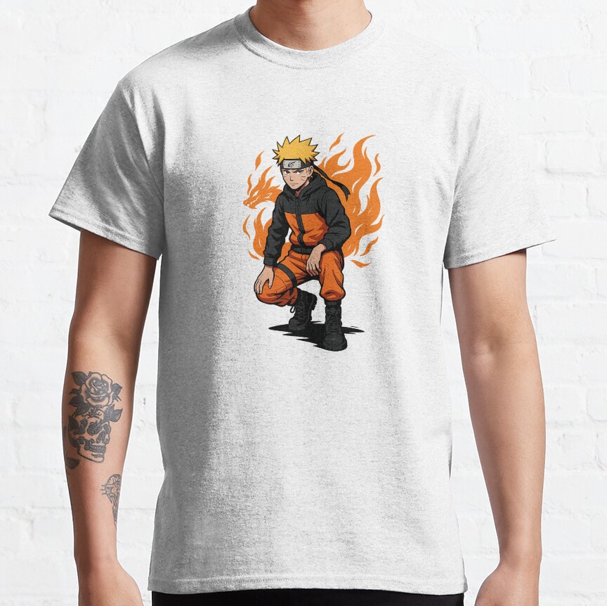 Naruto Uzumaki Anime Premium Streetwear T-shirt