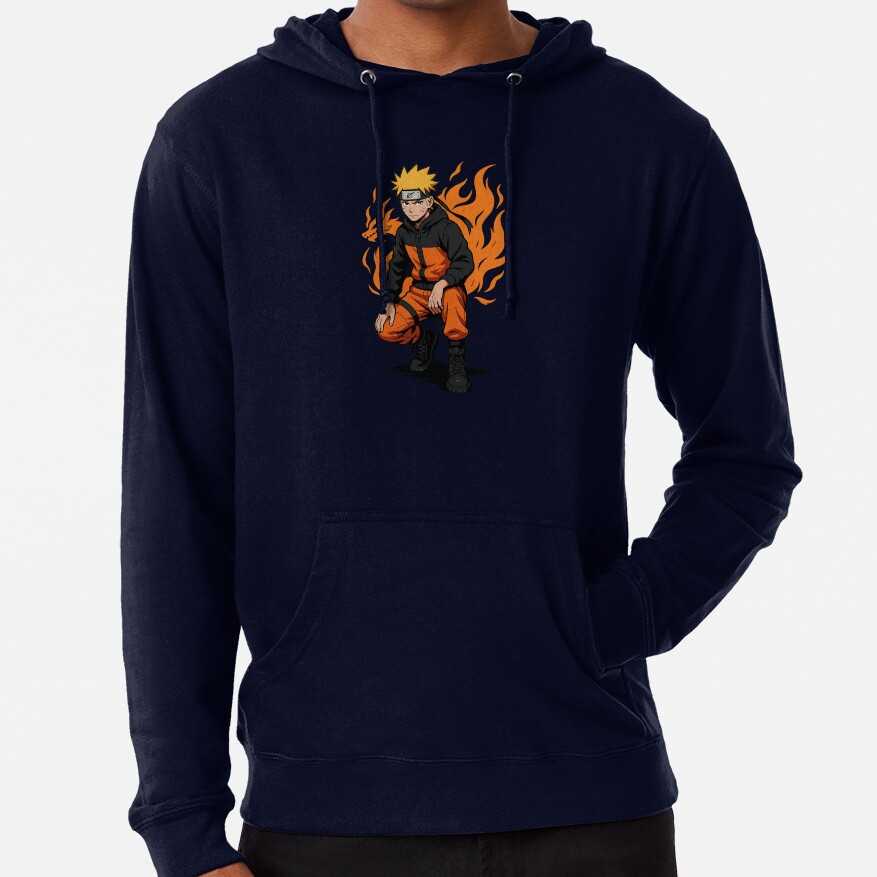 Naruto Uzumaki Anime Premium Streetwear Hoodie - Image 6