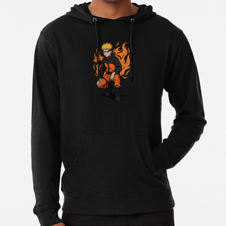 Naruto Uzumaki Anime Premium Streetwear Hoodie - Image 2