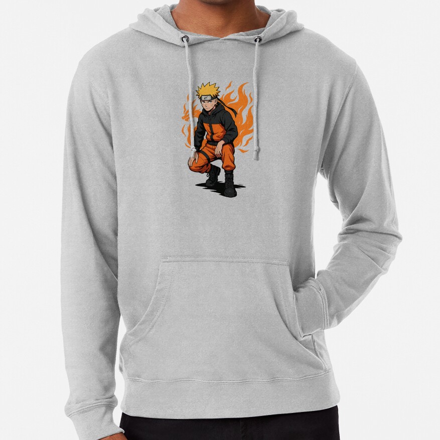 Naruto Uzumaki Anime Premium Streetwear Hoodie - Image 5