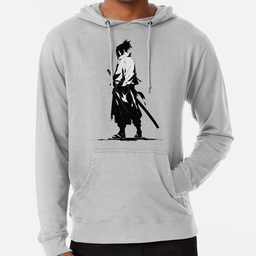 Uchiha Sasuke Lone Avenger Hoodie - Image 5