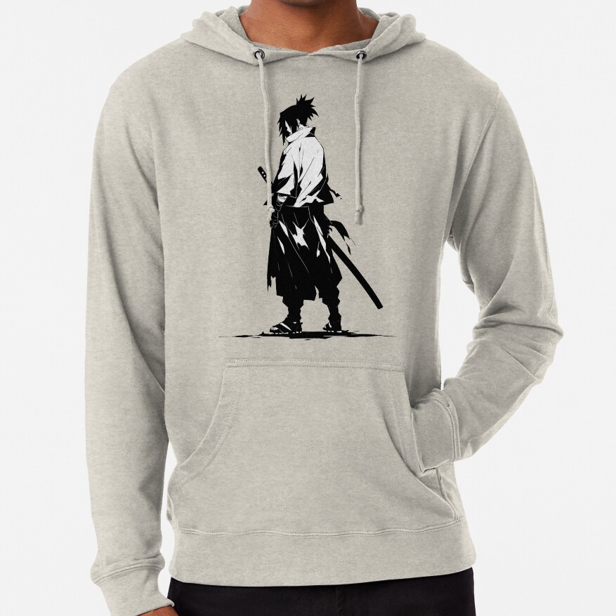 Uchiha Sasuke Lone Avenger Hoodie - Image 4