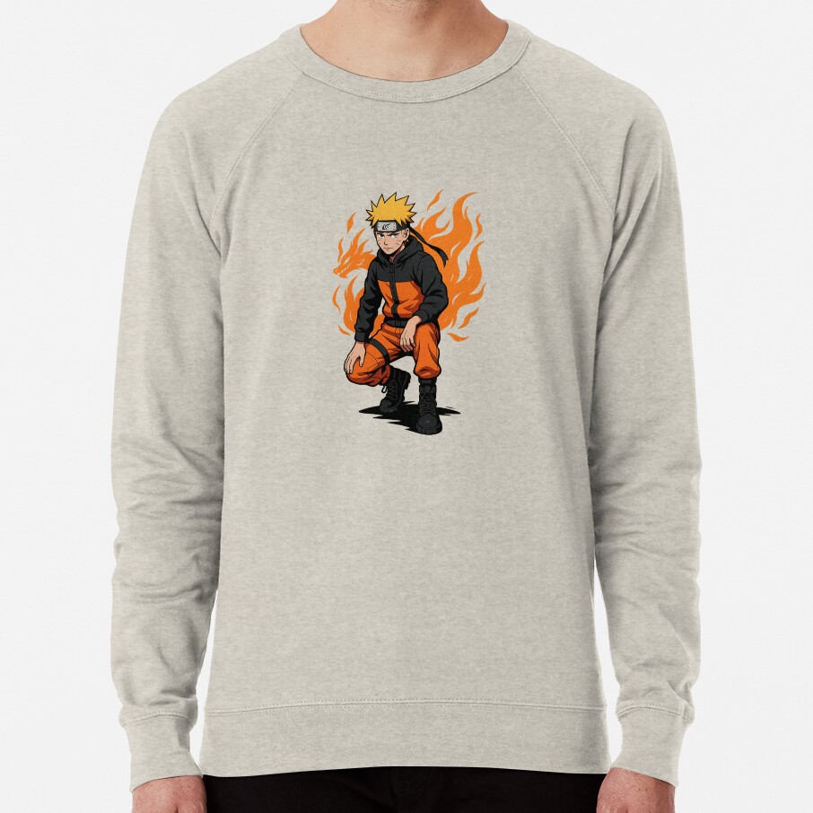 Naruto Uzumaki Anime Premium Streetwear Sweatshirt - Image 4