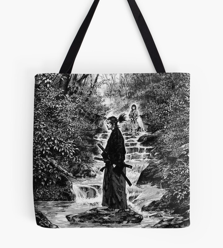 Manga Vagabond Musashi Miyamoto Tote Bag