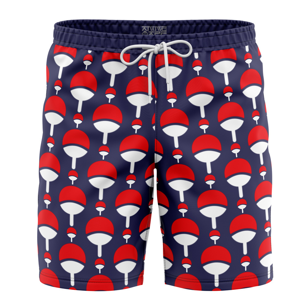 Uchiha Naruto Board Shorts Swim Trunks