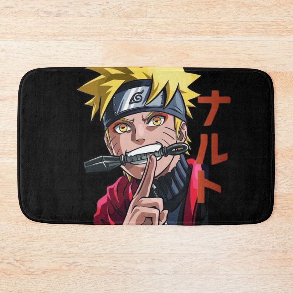 Naruto Uzumaki Bath Mat