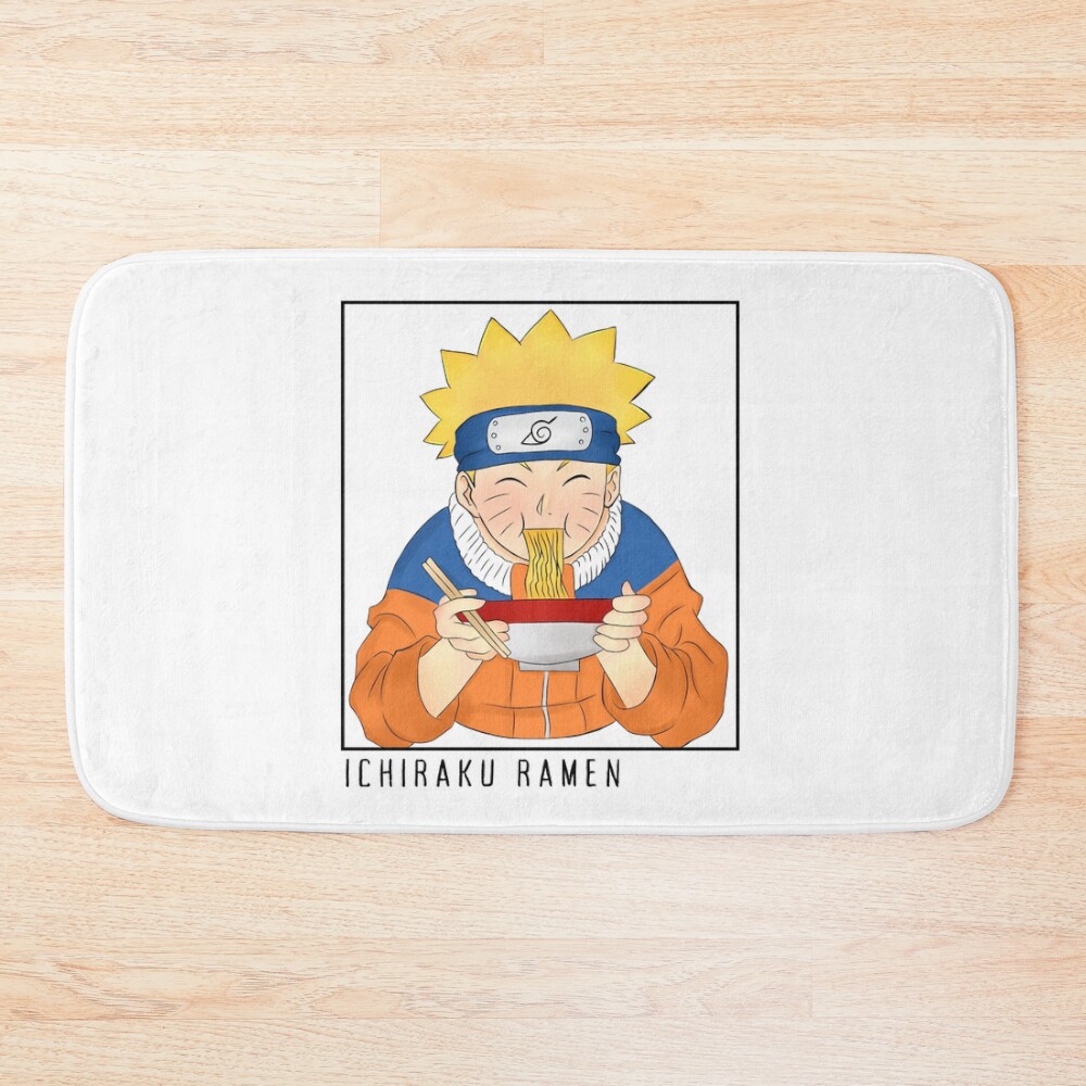 Doodle Ramen Bath Mat