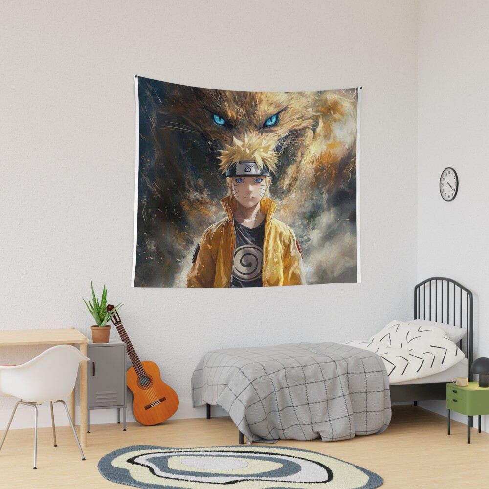 Uzumaki Naruto Kurama Tapestry