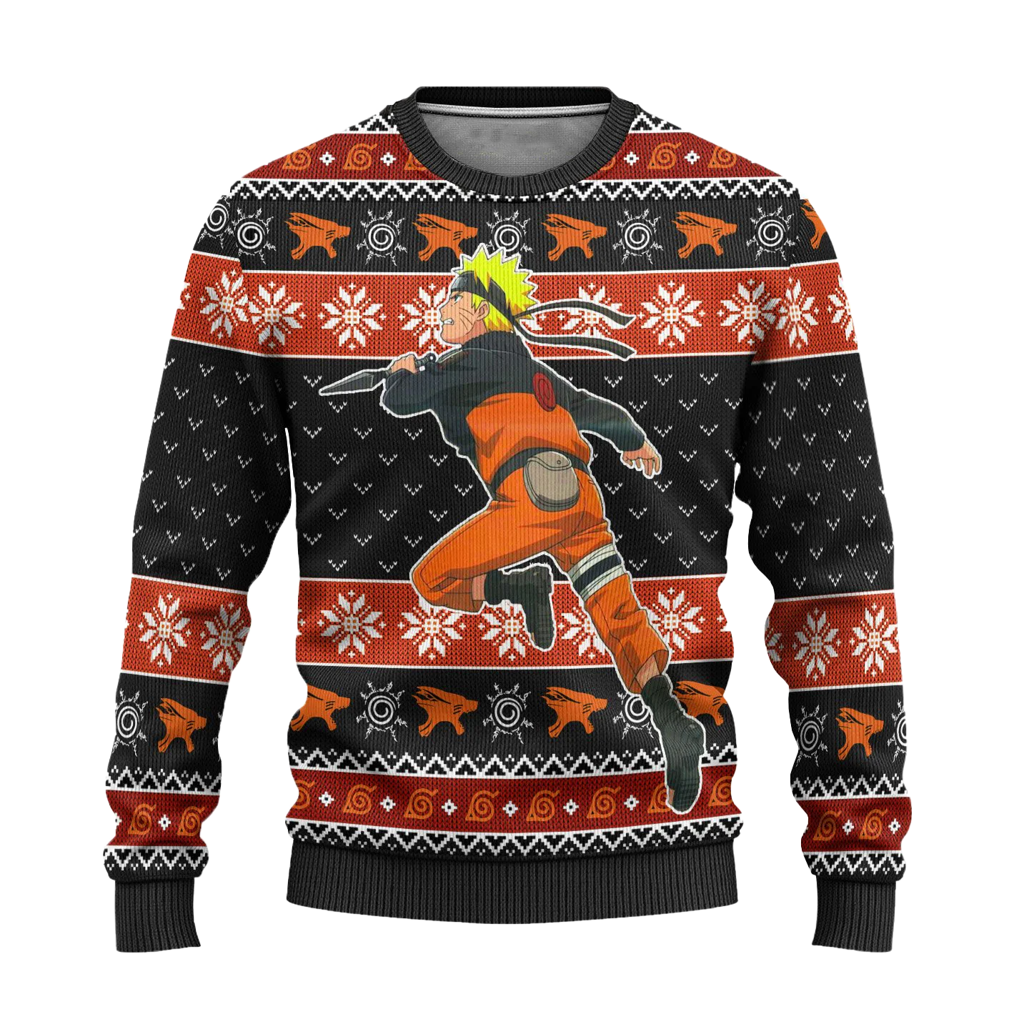 2025 Uzumaki Naruto Ugly Christmas Sweater