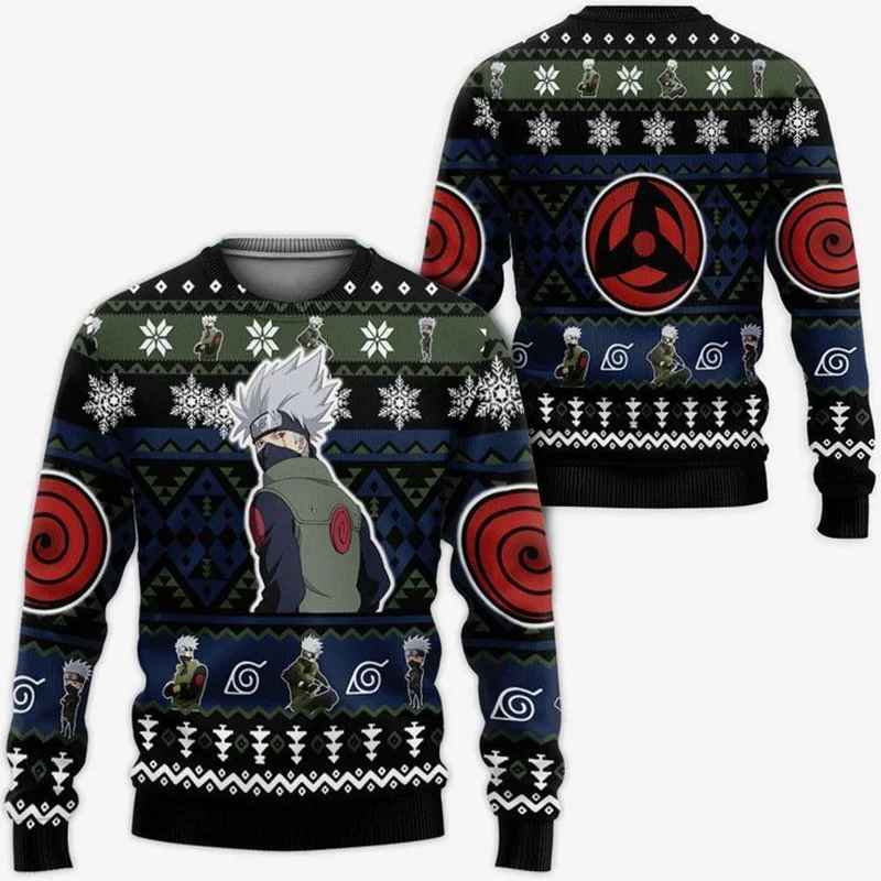 Naruto Kakashi Hatake Hot Christmas Sweaters