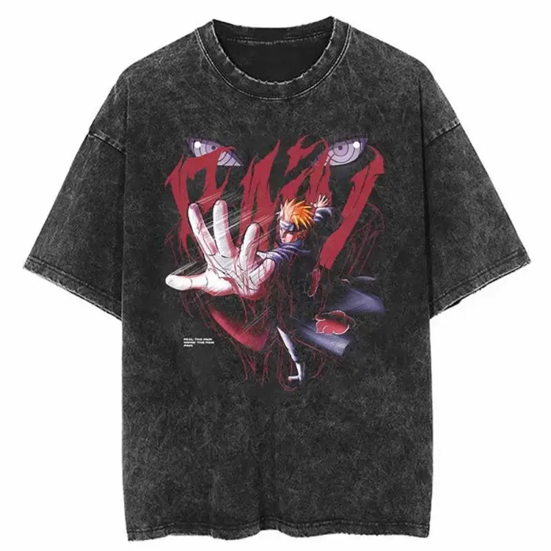 Naruto Anime Vintage Edition Mineral Wash T-Shirt