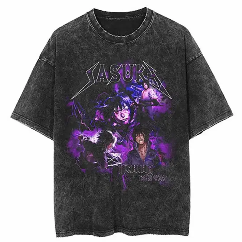 Naruto Anime Modern Series Mineral Wash T-Shirt